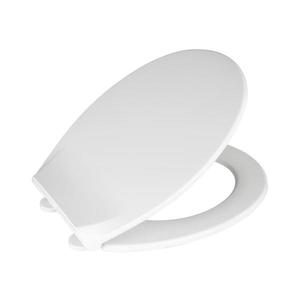 WENKO 21901100-WC Capac WC KOS 44x37 cm alb/argintiu imagine