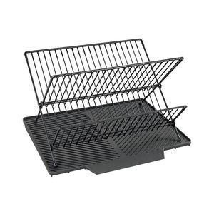 WENKO 54771100 - Scurgător pentru vase NELIA, 34 x 40 cm, negru imagine
