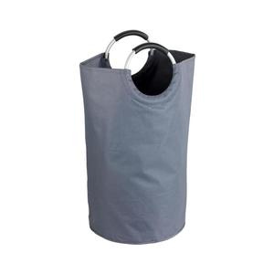 WENKO 3440803100 - Coș pentru rufe JUMBO 38x72 cm antracit/argintiu/negru imagine