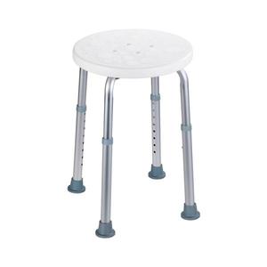 WENKO 1792921100 - Taburet SECURA, 45, 5 x 45, 5 cm, alb/argintiu/gri imagine