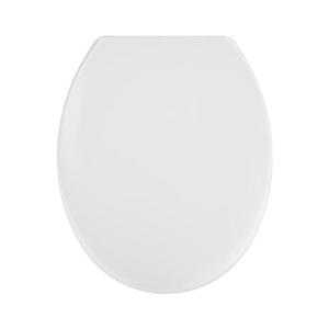 WENKO 19539100-WC Capac WC VIGONE, 37, 5 x 45 cm, alb/argintiu imagine