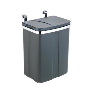 WENKO 54903100 - Coș montabil pe ușă, 26x36, 5 cm, gri/argintiu imagine