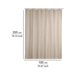 WENKO 20045100 - Perdea de duș 180x200 cm, bej imagine