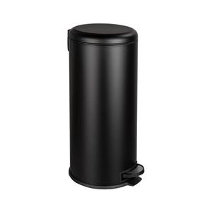WENKO 54915100 - Coș LEMAN 30, 5 x 64 cm, negru imagine