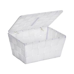 WENKO 22077100 - Coș ADRIA 19 x 14 cm, alb imagine