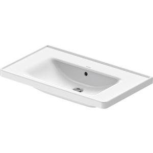 Duravit 2367800060 – Lavoar suspendat D-NEO, 80 x 48 cm, ceramică, alb lucios imagine