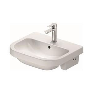 Duravit 24035500002 - Lavoar încastrat D-CODE 55 x 45, 5 cm, ceramică, alb lucios imagine