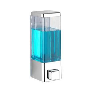 WENKO 24593100 - Dozator de săpun ISTRES, 320 ml, crom lucios/transparent imagine