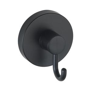 WENKO 24730100 - Cârlig VACUUM-LOC rotund, negru, 6 x 6, 7 cm imagine