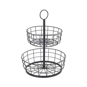 WENKO 88740800 - Coș LOFT 28x39 cm, negru imagine