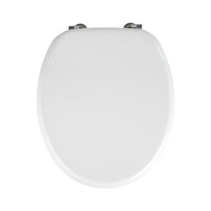 WENKO Capac WC VALENCIA 43x36 cm alb/argintiu 154008100-WC imagine