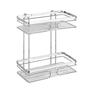 WENKO 20410100 - Raft PREMIUM din oțel inoxidabil, 24 x 27 cm, inox/argintiu imagine