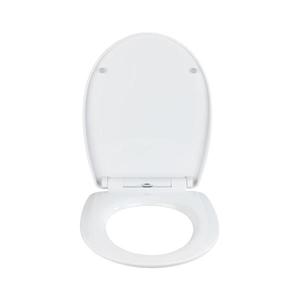 WENKO 24082800 - Capac WC DROPLETS, 45 x 38, 8 cm, multicolor/crom lucios imagine