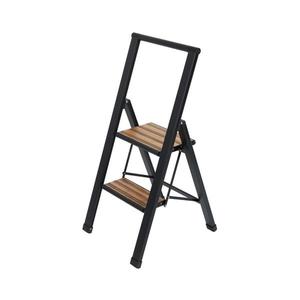 WENKO 50482100 - Scăriță din aluminiu ALU-DESIGN 44x101 cm, negru imagine