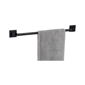 WENKO 71445800 - Bară pentru prosoape VACUUM-LOC QUADRO ED 60, 5x6 cm negru imagine