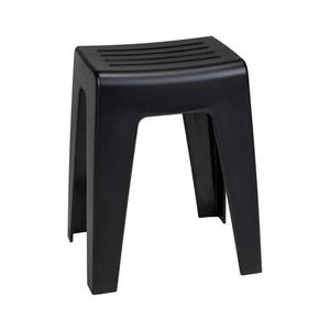 WENKO 25156100 - Taburet KUMBA 38x47 cm, negru imagine