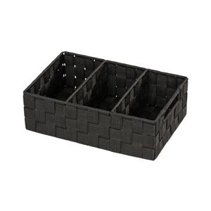 WENKO 20978100 - Organizator ADRIA, 32 x 21 cm, negru imagine