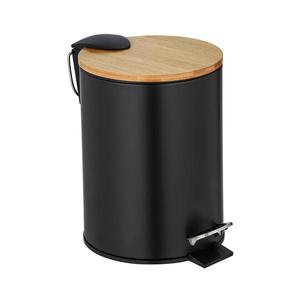 WENKO 24696100 - Coș TORTONA 17x21 cm negru/maro imagine