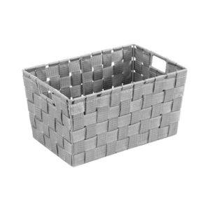 WENKO 22791100 - Coș ADRIA, 30 x 20 cm, gri imagine