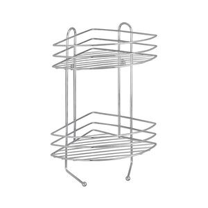 WENKO 15498100 - Etajeră EXCLUSIVE de colț, 23 x 30, 5 cm, crom lucios imagine