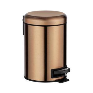 WENKO 24036100 - Coș LEMAN 17x25 cm inox/cupru/negru imagine