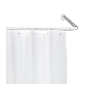 WENKO 19218100 - Bară UNIVERSALĂ 2, 5x2, 5 cm crom/alb imagine