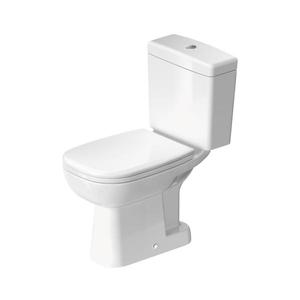 Duravit D-CODE 21110100002 - vas WC compact, ceramică, alb lucios imagine