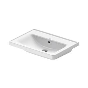 Duravit 2367650060 - Lavoar suspendat D-NEO 65x48 cm, ceramică, alb lucios imagine