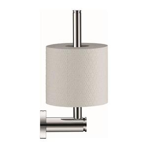 Duravit 99151000 - Suport pentru hârtie igienică D-CODE, crom lucios imagine