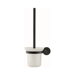 Duravit 99274600 - Perie WC de perete D-CODE, negru mat imagine