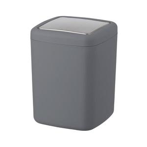 WENKO 23979100 - Coș de gunoi BARCELONA 15x20 cm antracit/crom lucios imagine