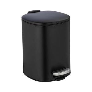 WENKO 24781100 - Coș ALASSIO, 20, 5 x 27 cm, negru imagine