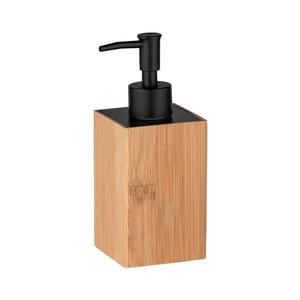 WENKO 23984100 - Dozator de săpun PADUA, 210 ml, maro/negru imagine