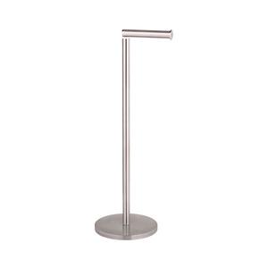 WENKO 22985100 - Suport pentru hârtie igienică, 21 x 55 cm, inox/argintiu imagine