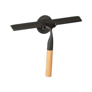 WENKO 24834100 - Racletă din bambus, 24, 5 x 17 cm, inox/negru/maro imagine