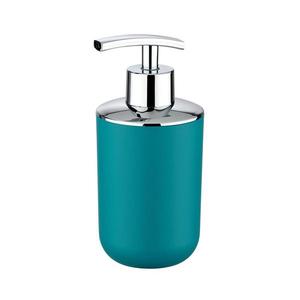WENKO 21224100 - Dispenser de săpun BRASIL, 7, 3 x 16, 5 cm, turcoaz/crom lucios imagine
