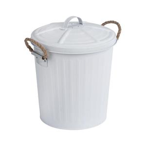 WENKO Coș GARA 24 x 28, 5 cm, alb - 23703100 imagine