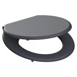 Schütte 80104 - Capac WC SPIRIT Antracit, SoftClose, din MDF imagine