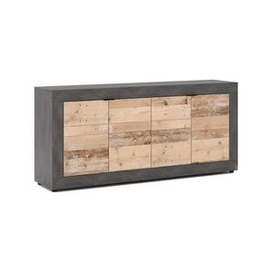 Comodă RUNEA, maro deschis/antracit imagine