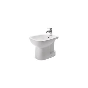 Duravit 22371000002 - Bideu pe pardoseală D-CODE, 35, 5 x 52, 5 cm, ceramică, alb lucios imagine