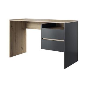 Birou MARLO cu sertare, stejar artisan/antracit imagine