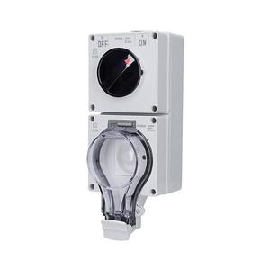 5B351 - Priză pentru medii umede cu întrerupător 230V/16A IP66 imagine