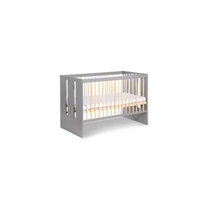 KLUPŚ - Pătuț pentru bebeluși PAULINE 120 x 60 cm, pin/gri imagine