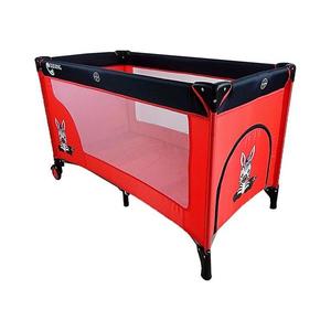 COSING - Pătuț de călătorie ADAM, model Zebra, roșu imagine