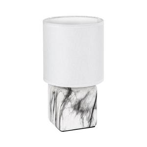 Rabalux 74069 - Lampă de masă NALISA 1xE14/40W/230V alb/decor marmură imagine