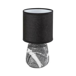 Rabalux 74066 - Lampă de masă NALISA 1xE14/40W/230V negru/decor marmură imagine
