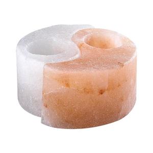 Rabalux 76035 - Lampă de sare SOLUNA, suport, portocaliu/alb imagine