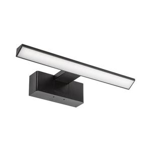 Rabalux 75024 - Aplică LED pentru oglindă de baie LORIC, LED/6W/230V, IP44, 30 cm, negru imagine