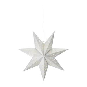 Markslöjd 705612 - Decorațiune LED de Crăciun BLANK, 0, 2 W, alimentare 3x AA, Ø 45 cm, argintiu imagine