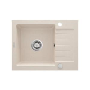 Deante ZQZ_511A - Chiuvetă de bucătărie ZORBA, 58 x 44 cm, granit/bej imagine